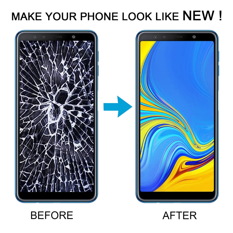 TFT LCD Screen for Samsung Galaxy A7 (2018) / SM-A750F Digitizer Full Assembly with Frame (Black) - free shipping - PMC Jewellery - Order now!