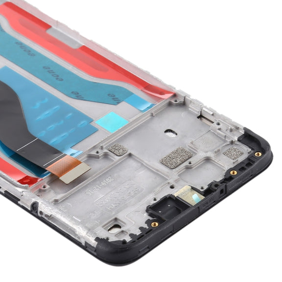 OEM LCD Screen for Samsung Galaxy A10s Digitizer Full Assembly with Frame (Black)