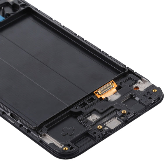 TFT LCD Screen for Samsung Galaxy A30 Digitizer Full Assembly with Frame (Black)