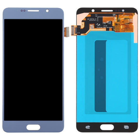 5.5 inch OLED LCD Screen for Samsung Galaxy Note 5 with Digitizer Full Assembly (Baby Blue)
