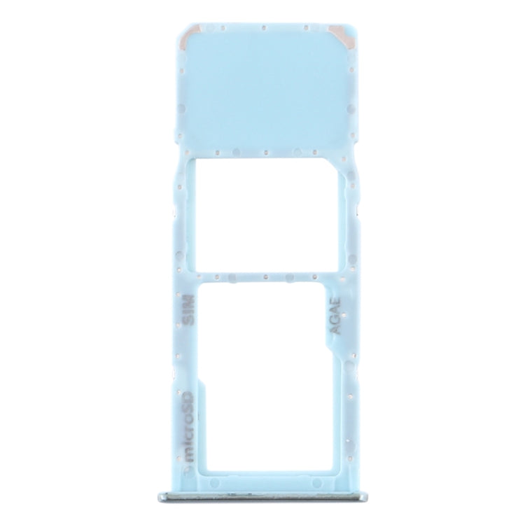 For Samsung Galaxy A71 / A715 SIM Card Tray + Micro SD Card Tray (Green)