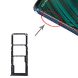 For Samsung Galaxy A51 / A515 SIM Card Tray + SIM Card Tray + Micro SD Card Tray (Black) - free shipping - PMc TechLife - Order now!