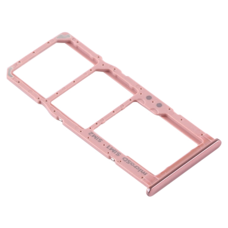 For Samsung Galaxy A51 / A515 SIM Card Tray + SIM Card Tray + Micro SD Card Tray (Pink) - free shipping - PMc TechLife - Order now!