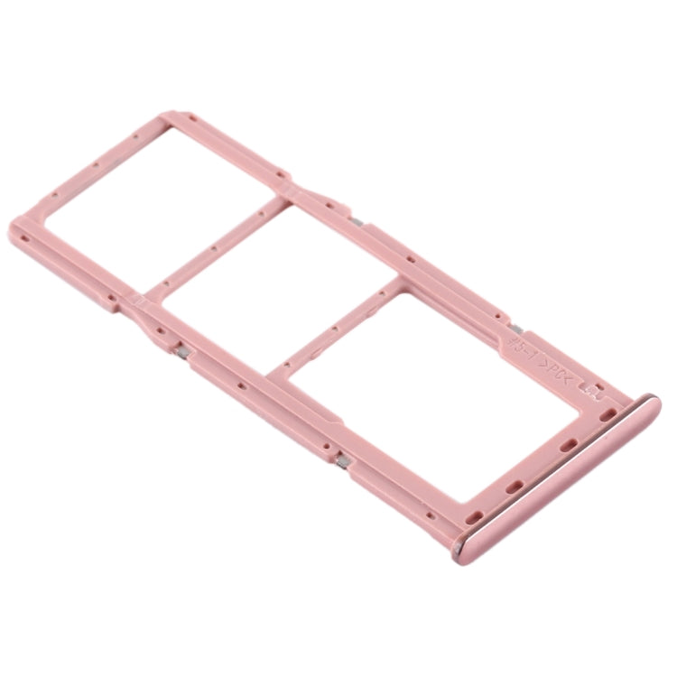 For Samsung Galaxy A51 / A515 SIM Card Tray + SIM Card Tray + Micro SD Card Tray (Pink) - free shipping - PMc TechLife - Order now!