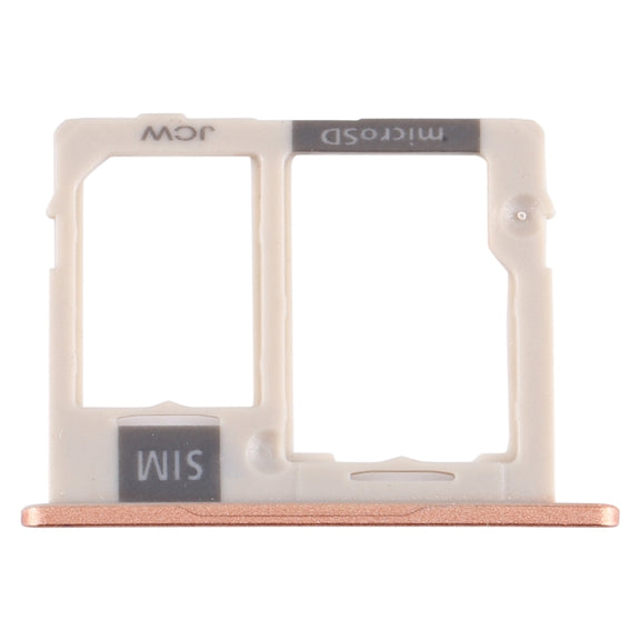 For Samsung Galaxy Tab A 10.1 (2019) / SM-T515 SIM Card Tray + Micro SD Card Tray (Gold)