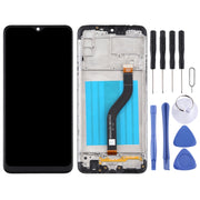 OEM LCD Screen for Samsung Galaxy A20s Digitizer Full Assembly with Frame (Black)