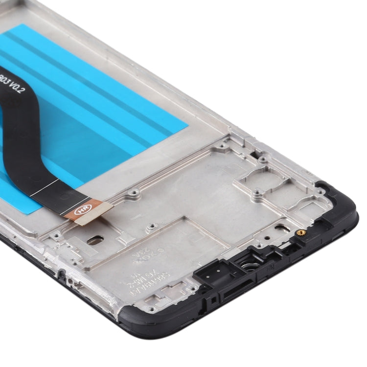 OEM LCD Screen for Samsung Galaxy A20s Digitizer Full Assembly with Frame (Black) - free shipping - PMc TechLife - Order now!