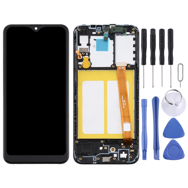 TFT LCD Screen for Samsung Galaxy A10e Digitizer Full Assembly with Frame (Black) - free shipping - PMc TechLife - Order now!