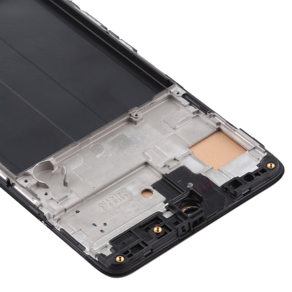 TFT Material LCD Screen and Digitizer Full Assembly With Frame, Not Supporting Fingerprint Identification for Samsung Galaxy A51 4G(Black)