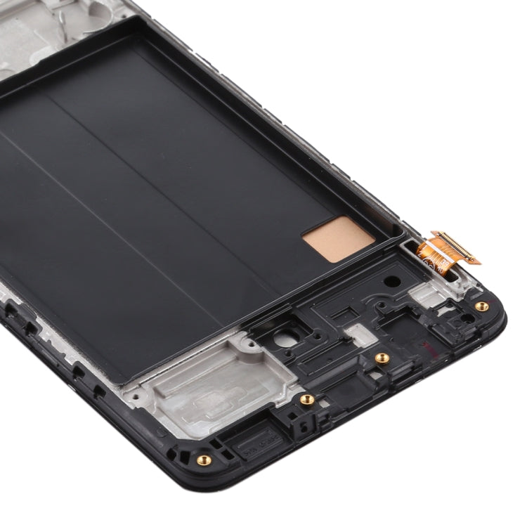 TFT Material LCD Screen and Digitizer Full Assembly With Frame, Not Supporting Fingerprint Identification for Samsung Galaxy A51 4G(Black)