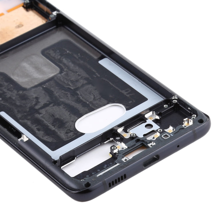 For Samsung Galaxy S20+  Middle Frame Bezel Plate (Black)