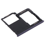For Samsung Galaxy A31 SIM Card Tray + Micro SD Card Tray (Black)