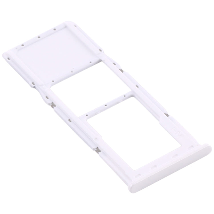 For Samsung Galaxy A21s SIM Card Tray + Micro SD Card Tray (White)