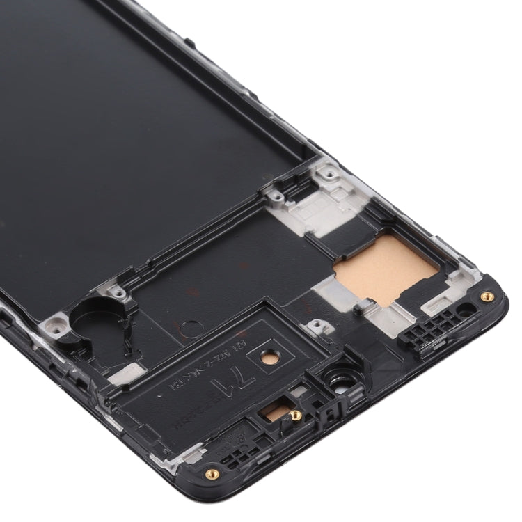 TFT Material LCD Screen and Digitizer Full Assembly With Frame (Not Supporting Fingerprint Identification) for Samsung Galaxy A71 / SM-A715(Black)