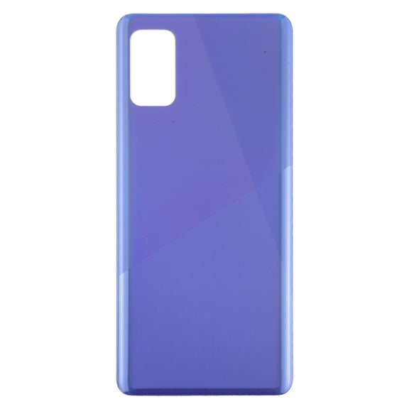 For Samsung Galaxy A41 Battery Back Cover (Blue)