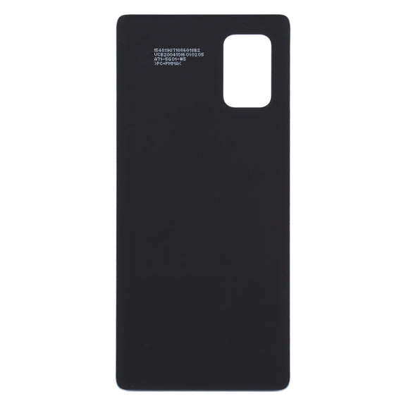 For Samsung Galaxy A71 5G SM-A716 Battery Back Cover (Black)