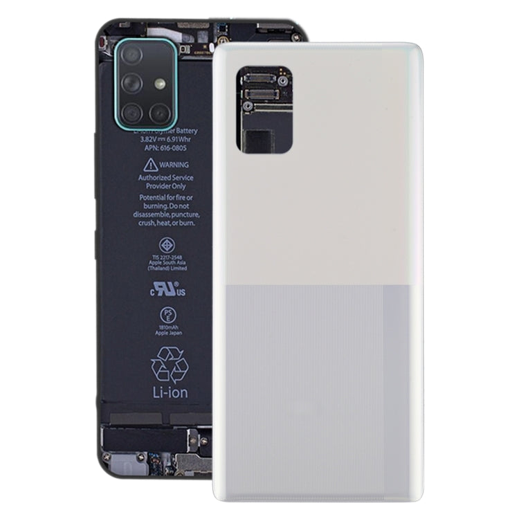 For Samsung Galaxy A71 5G SM-A716 Battery Back Cover (White) - free shipping - PMc TechLife - Order now!