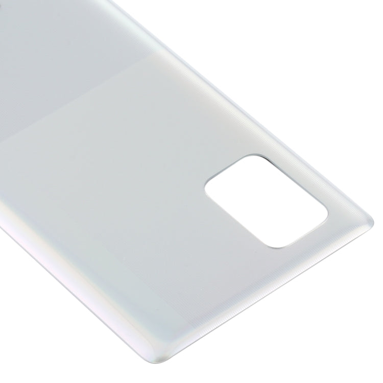 For Samsung Galaxy A71 5G SM-A716 Battery Back Cover (White)