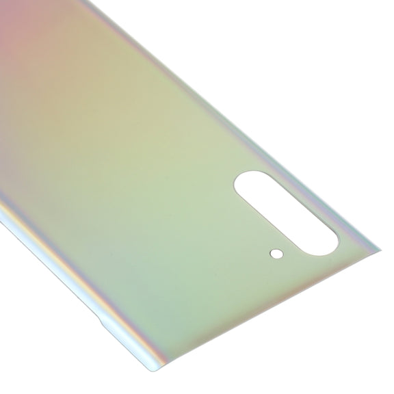 For Samsung Galaxy Note10 Battery Back Cover (Silver)