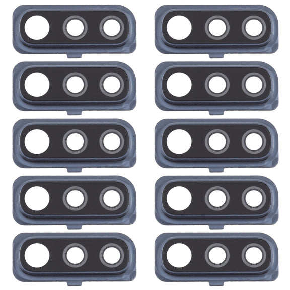 For Samsung Galaxy A50 10pcs Camera Lens Cover (Black)