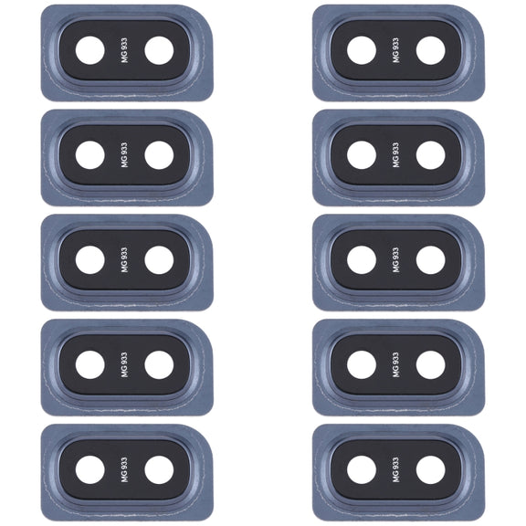 For Samsung Galaxy A10 10pcs Camera Lens Cover (Black)