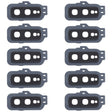 For Samsung Galaxy S10e 10pcs Camera Lens Cover (Black) - free shipping - PMc TechLife - Order now!