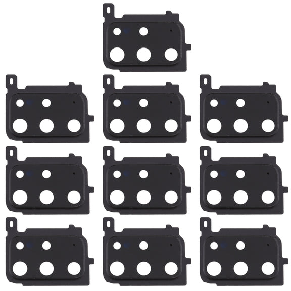 For Samsung Galaxy S20+ 10pcs Camera Lens Cover (Black)