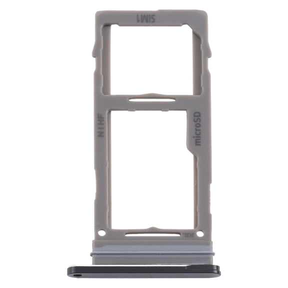 For Samsung Galaxy Note20 Ultra SIM Card Tray + Micro SD Card Tray (Black)