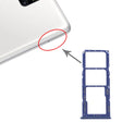 For Samsung Galaxy M51 SM-M515 SIM Card Tray + SIM Card Tray + Micro SD Card Tray (Blue) - free shipping - PMc TechLife - Order now!