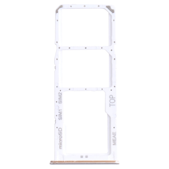 For Samsung Galaxy M51 SM-M515 SIM Card Tray + SIM Card Tray + Micro SD Card Tray (Silver)