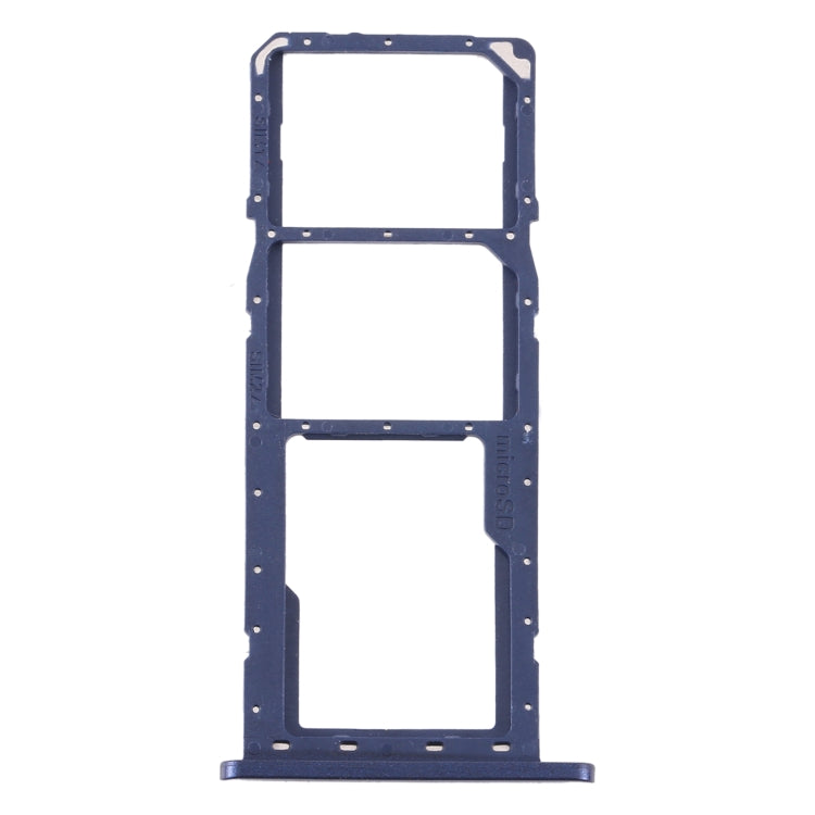 For Samsung Galaxy A11 SM-A115 SIM Card Tray + SIM Card Tray + Micro SD Card Tray (Blue) - free shipping - PMc TechLife - Order now!