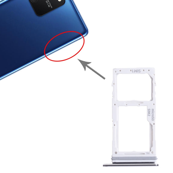 For Samsung Galaxy S10 Lite SM-G770 SIM Card Tray + SIM Card Tray / Micro SD Card Tray (Black)