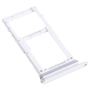 For Samsung Galaxy S10 Lite SM-G770 SIM Card Tray + SIM Card Tray / Micro SD Card Tray (Silver)