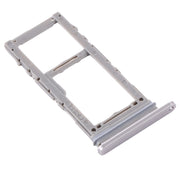 For Samsung Galaxy Note 10 Lite SM-N770 SIM Card Tray + Micro SD Card Tray (Silver)