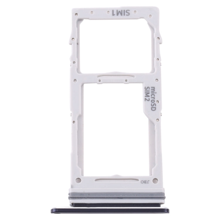 For Samsung Galaxy Note 10 Lite SM-N770 SIM Card Tray + SIM Card Tray / Micro SD Card Tray (Black)