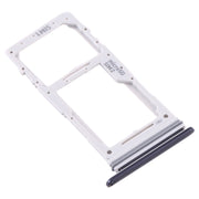For Samsung Galaxy Note 10 Lite SM-N770 SIM Card Tray + SIM Card Tray / Micro SD Card Tray (Black)