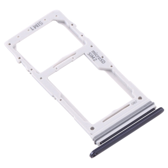 For Samsung Galaxy Note 10 Lite SM-N770 SIM Card Tray + SIM Card Tray / Micro SD Card Tray (Black)