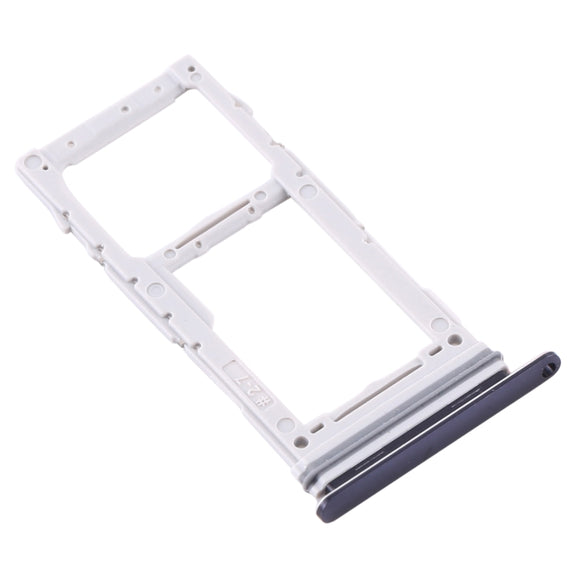 For Samsung Galaxy Note 10 Lite SM-N770 SIM Card Tray + SIM Card Tray / Micro SD Card Tray (Black)