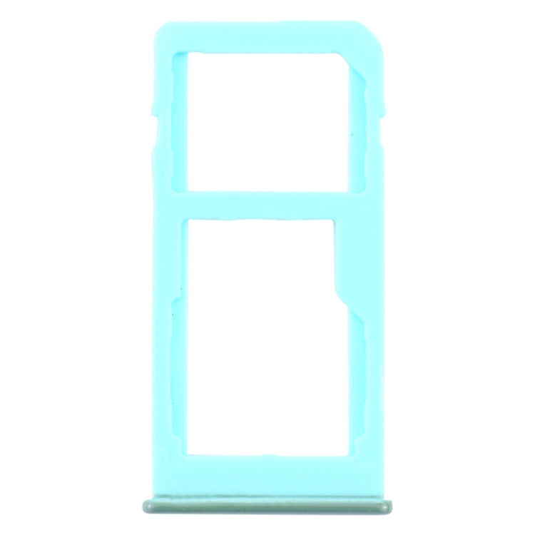 For Samsung Galaxy M40 SM-M405 SIM Card Tray + SIM Card Tray / Micro SD Card Tray (Baby Blue)