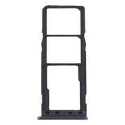 For Samsung Galaxy M10 SM-M105 SIM Card Tray + SIM Card Tray + Micro SD Card Tray (Black)