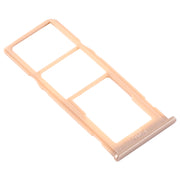 For Samsung Galaxy M10 SM-M105 SIM Card Tray + SIM Card Tray + Micro SD Card Tray (Gold)