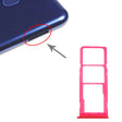 For Samsung Galaxy M10 SM-M105 SIM Card Tray + SIM Card Tray + Micro SD Card Tray (Red) - free shipping - PMc TechLife - Order now!
