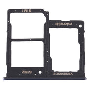 For Samsung Galaxy A2 Core SM-A260 SIM Card Tray + SIM Card Tray + Micro SD Card Tray (Black)