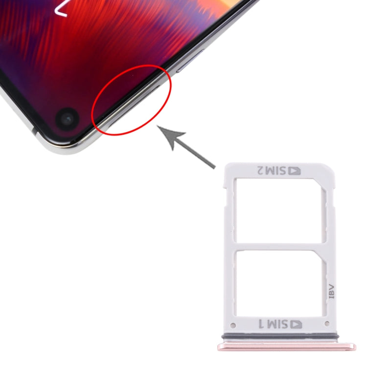 For Samsung Galaxy A8s / Galaxy A9 Pro 2019 SIM Card Tray + SIM Card Tray (Pink) - free shipping - PMc TechLife - Order now!