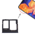 For Samsung Galaxy A10e SIM Card Tray + Micro SD Card Tray (Black) - free shipping - PMc TechLife - Order now!