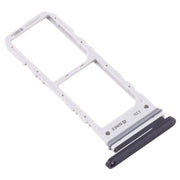 For Samsung Galaxy A90 5G SM-A908 SIM Card Tray + SIM Card Tray (Black)