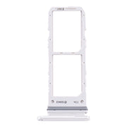 For Samsung Galaxy A90 5G SM-A908 SIM Card Tray + SIM Card Tray (Silver)