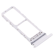 For Samsung Galaxy A90 5G SM-A908 SIM Card Tray + SIM Card Tray (Silver)