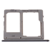 For Samsung Galaxy A8 Star / A9 Star SM-G8850 SIM Card Tray + SIM Card Tray / Micro SD Card Tray (Black)