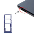 For Samsung Galaxy A9 (2018) SM-A920 SIM Card Tray + SIM Card Tray + Micro SD Card Tray (Blue) - free shipping - PMc TechLife - Order now!